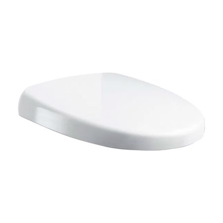 Asiento inodoro elongado Melamine Modern Blanco Vainsa