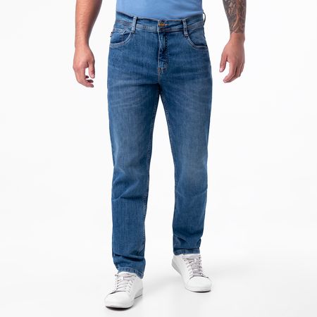 Pantalon Moda Denim Stretch Hombre Juanka D Total Cristal Orange Hb 30