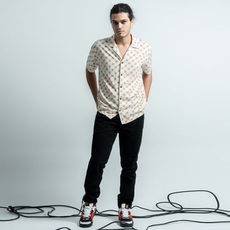 Pantalon Moda Drill Hombre Xhenko Negro 30