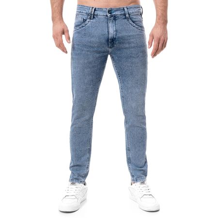 Pantalon Moda Denim Stretch Gj - Serie 119 Hombre Pantalon Moda Tafeta Volkax Hombre Azul 28