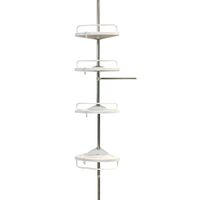 Esquinero para Ducha Organizador de Baño 4 Niveles Multifuncional
