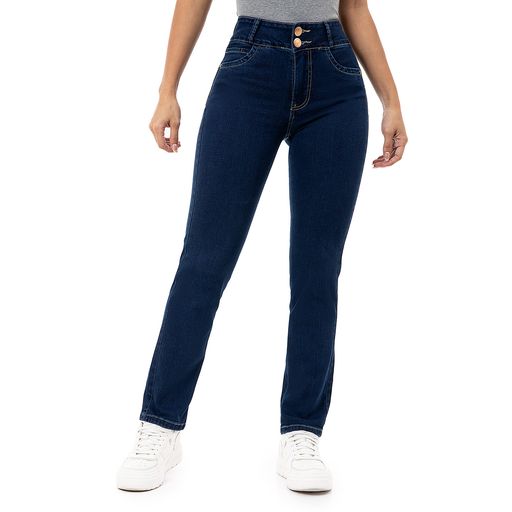 Pantalon Clasico Denim Stretch Mujer Larissa