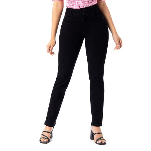 Pantalon Clasico Denim Stretch Mujer Larissa N