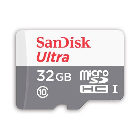 Ultra tarjeta Sandisk Microsdhc con adaptador 32GB