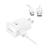 Cargador Samsung Carga Rapida Tipo C Blanco A20,A30,A50