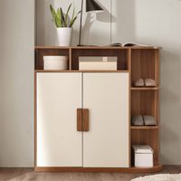 Zapatera Moderna 2 puertas Felix color Espresso TU MESITA
