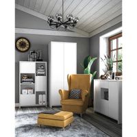 Armario alto para dormitorio Atala color Blanco TU MESITA
