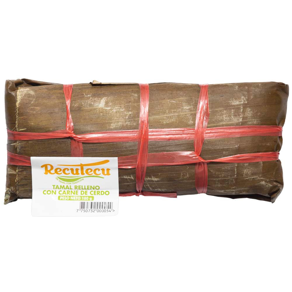Tamal de Chancho RECUTECU Empaque 180g