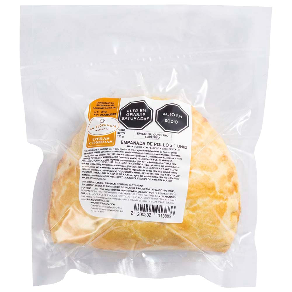 Empanada de Pollo LA FLORENCIA 1un
