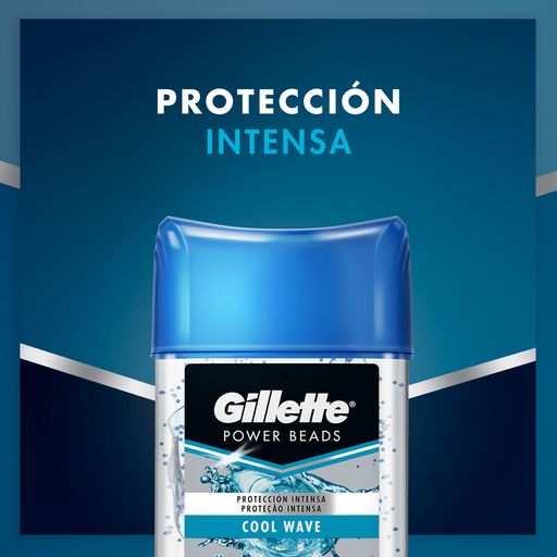 Antitranspirante Gillette Clear Gel Cool Wave 164 g, Productos