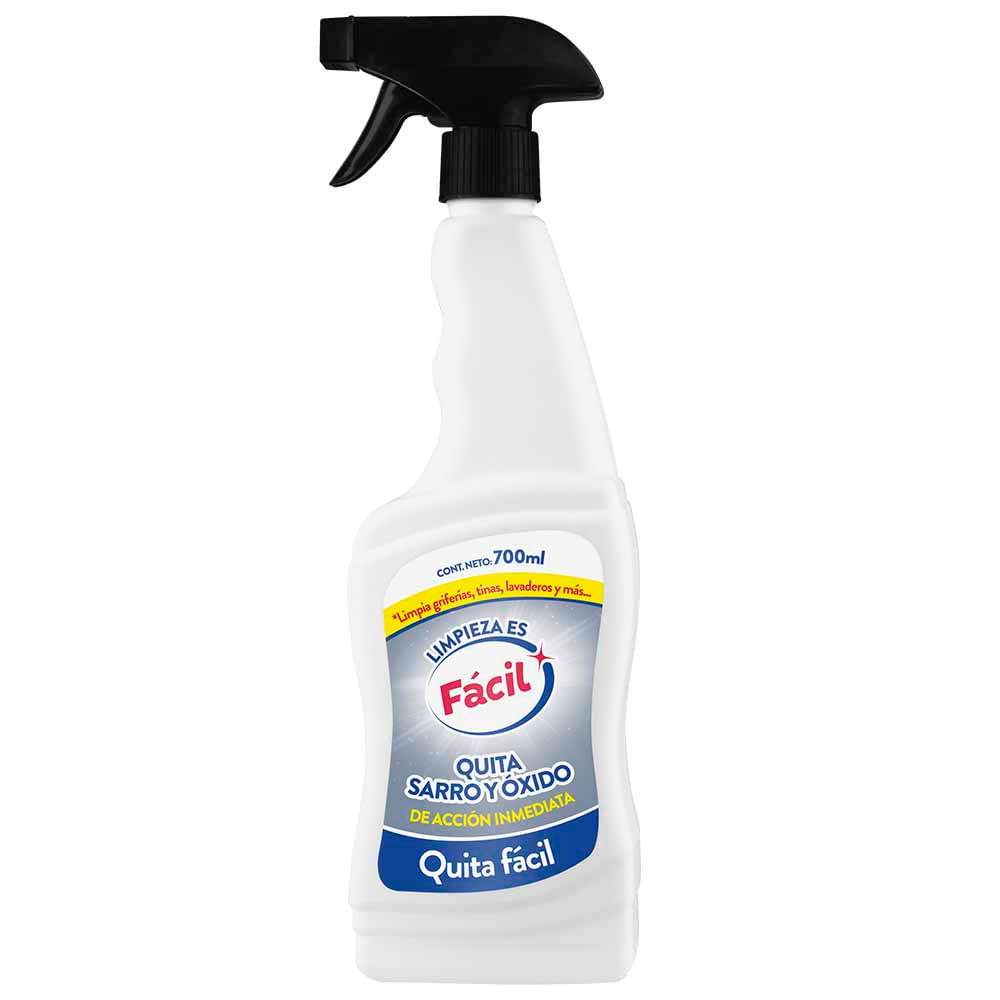 Limpiador de Baño FÁCIL Quita Saca Sarro y Óxido 2 en 1 Botella 700ml