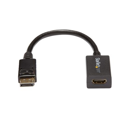 Adaptador Startech Conversor de Video DisplayPort a HDMI 1920x1200 Negro - DP2HDMI2