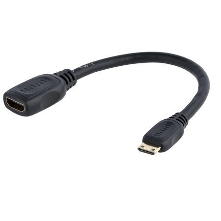 Adaptador Startech Mini HDMI a HDMI 1.4 4K UHD 30Hz 12,5cm - HDACFM5IN