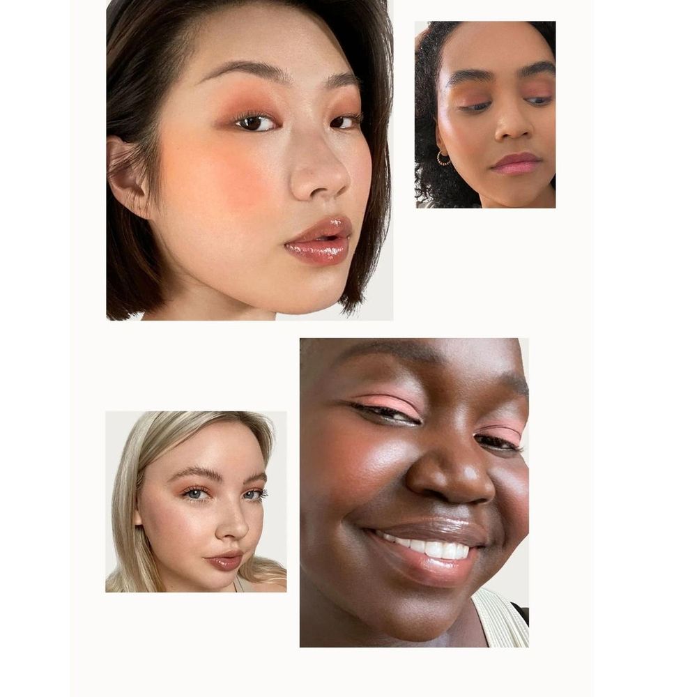 Balsamo Labial Rare Beauty Glossy Lip Balm Nearly Berry plazaVea