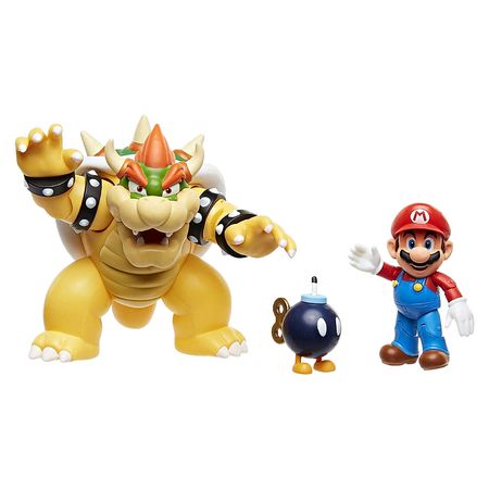 Super Mario vs Bowser Diorama Set Nintendo
