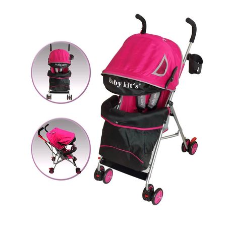 Coche Bastón Baby Kits Kanso Bk6120 Fucsia