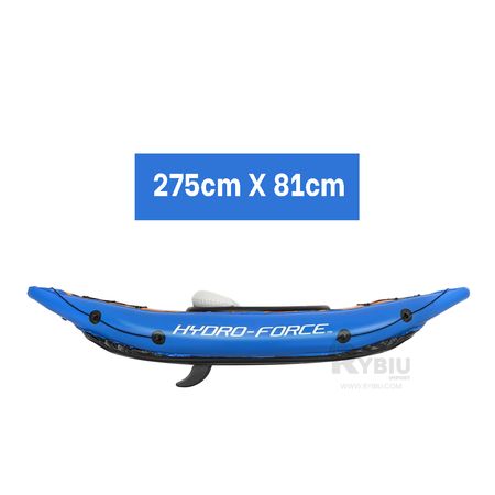 Kayak Azul para Paseo Acuatico en Rio y Lago