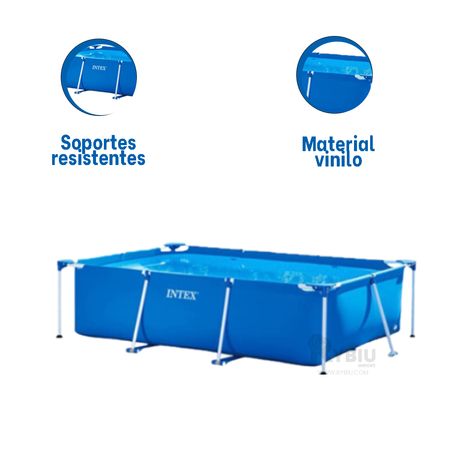 Piscina para Niños y Niñas con Soporte de Vinilo