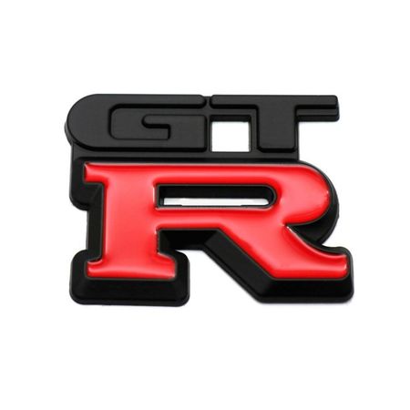 Emblema Adhesivo Gtr Negro