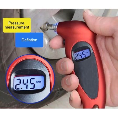 Medidor Digital De Presion Para Neumatico