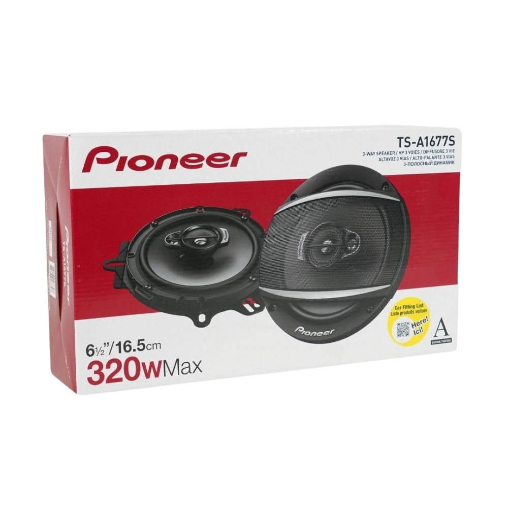 Combo Pioneer Autorradio Bluetooth + Parlantes 699