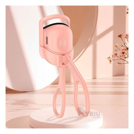 Eyelash Curler Electrico de Larga Duracion Rosado