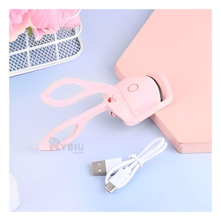 Eyelash Curler Electrico para Dama Rosado