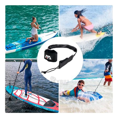 Tabla de Surf Cuerda Resistente Negro