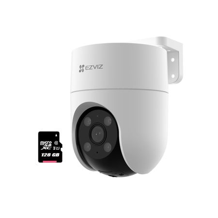 Cámara Inalámbrica Wifi H8C Ezviz 1080p Exterior Full Hd Sd 128Gb