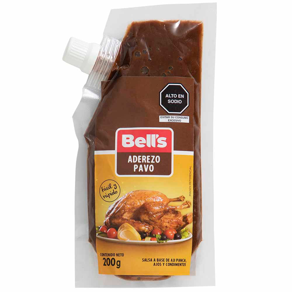 Aderezo para Pavo BELL'S Doypack 200g
