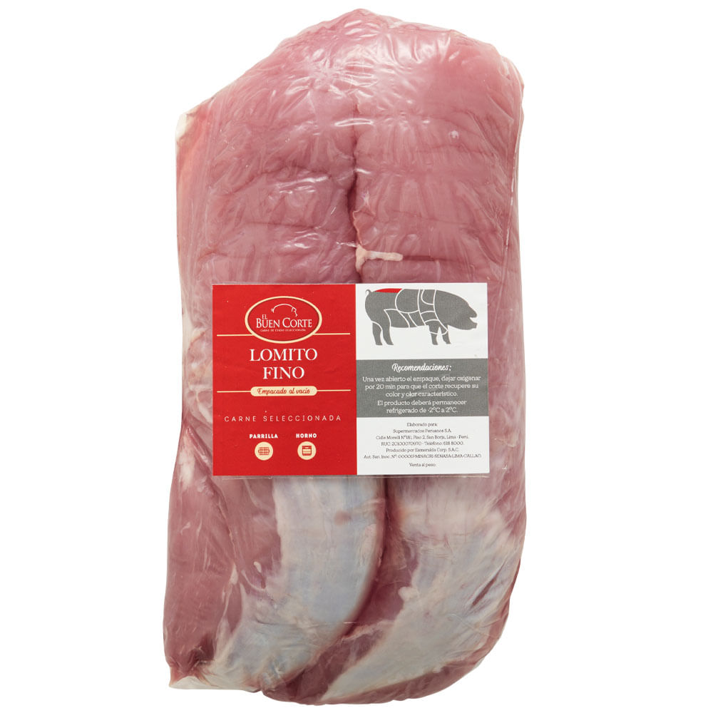 Lomito Fino de Cerdo EL BUEN CORTE x kg