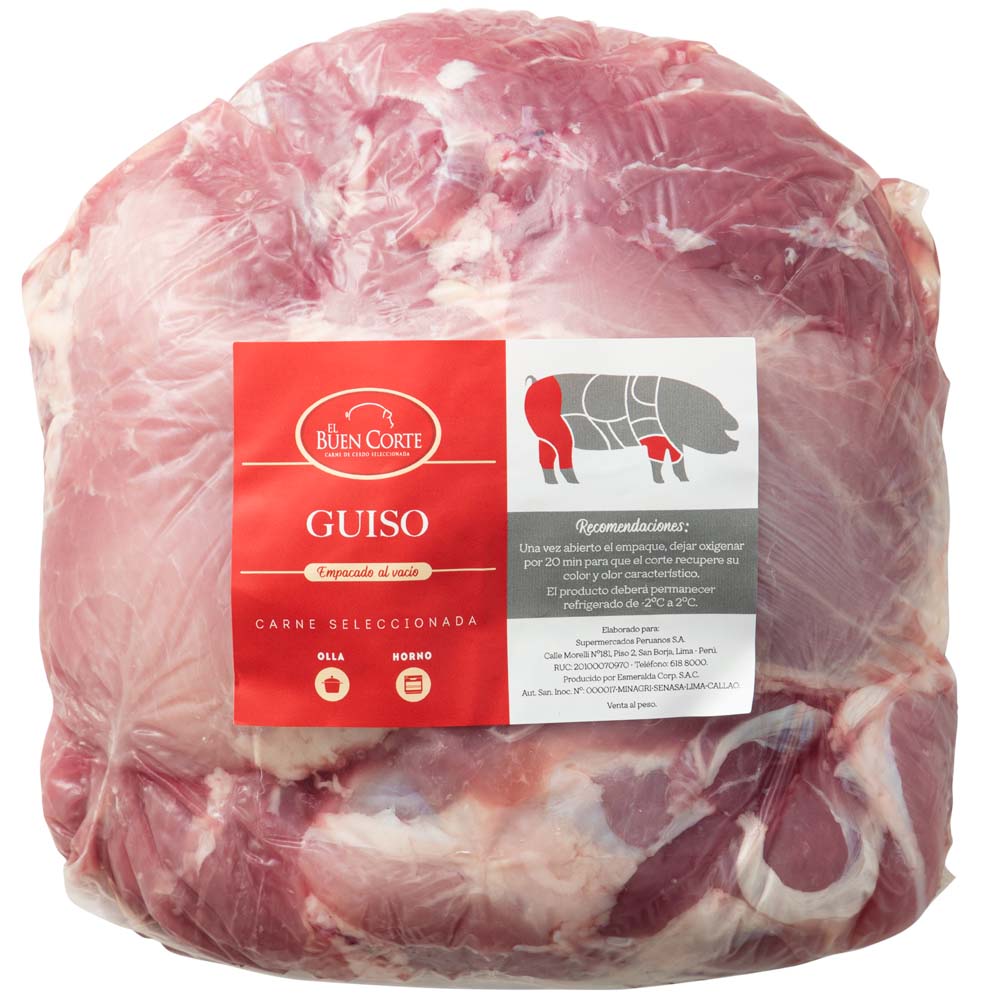 Guiso de Cerdo EL BUEN CORTE x kg