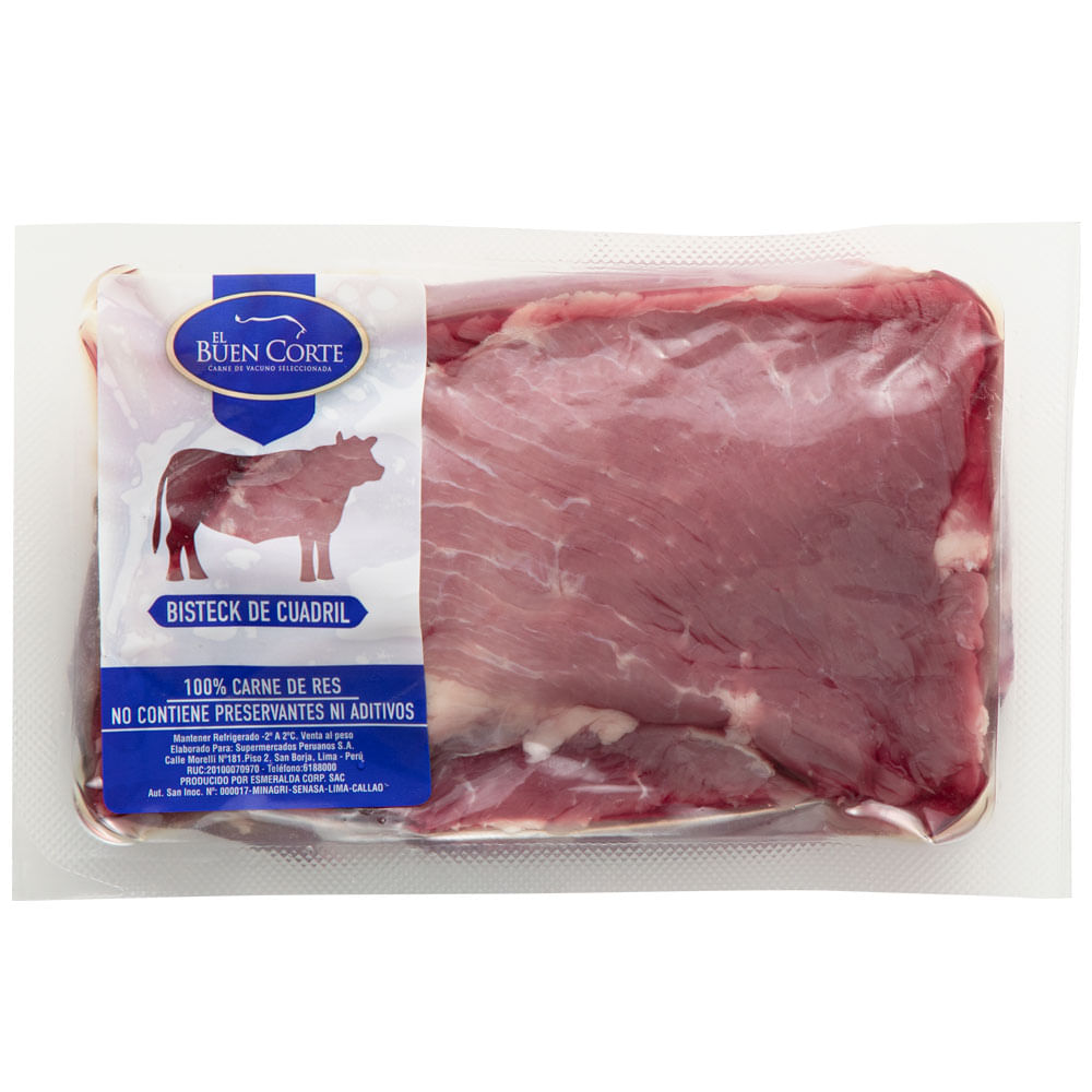Bisteck de Cuadril EL BUEN CORTE x kg