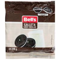 Galletas Rellenas BELL'S Sabor a Chocolate Paquete 6un