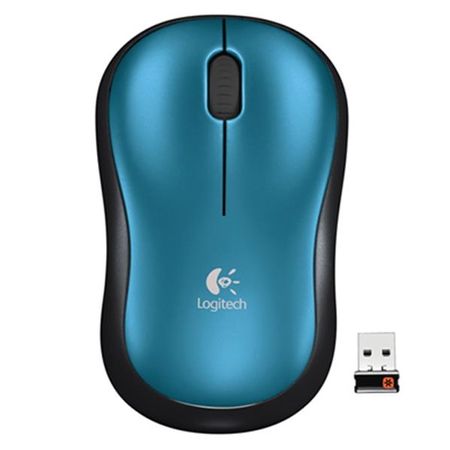 Mouse Logitech M185 Wireless Blue - 910-003636