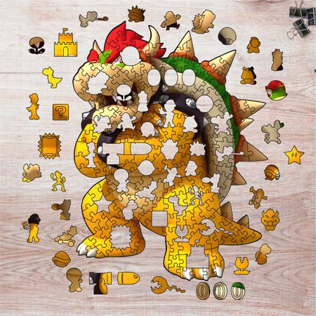 Rompecabezas Pers Bowser de 236 Piezas C 95 Puzzles Peru