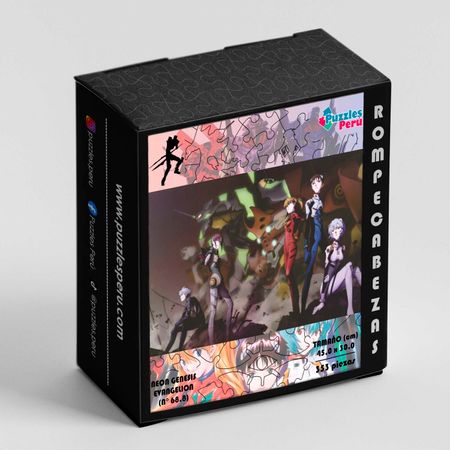 Rompecabezas Pers Evangelion  de 353 Piezas C 68 8 Puzzles Peru