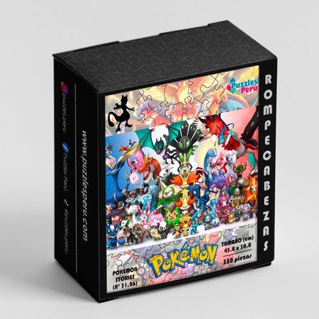 Rompecabezas Pers Pokemon  de 350 Piezas C 31 26 Puzzles Peru