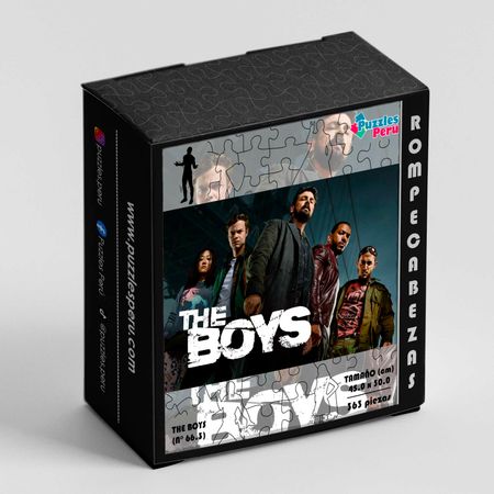 Rompecabezas Pers The Boys de 363 Piezas C 66 3 Puzzles Peru