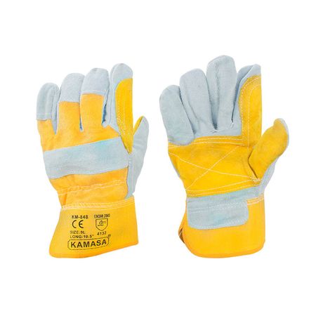 Guantes de cuero para trabajador 10.5