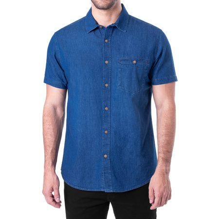 Camisa Moda Denim Hombre Durlem Stone St. S