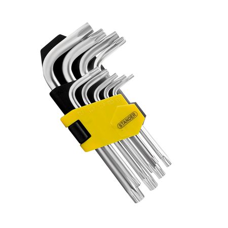 Juego de llave allen estrella 9 piezas S Standers
