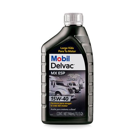 Aceite Mobil Delvac Mx Esp V2 15W-40 12X1L
