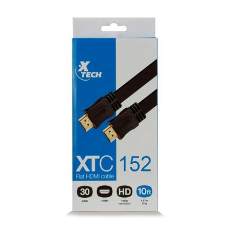 Cable HDMI conector M-m Xtech 3m