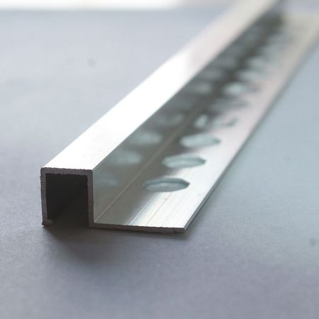 Perfil de aluminio Cuadrado 15mm x 2.40m