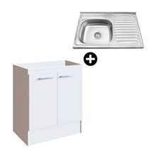 Combo: Kitchen 4 Mueble Microondas + Optimizador - Blanco