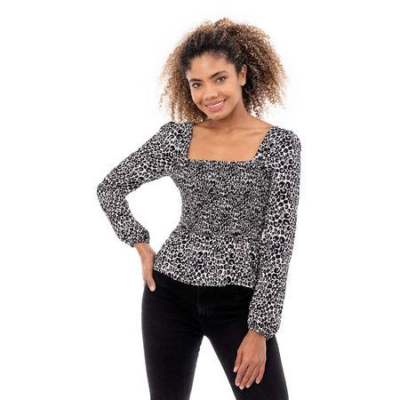 Blusas Moda Popelina Mujer Milenn Milk Negro L