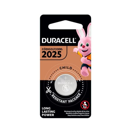 Pila Duracell botón litio 2025