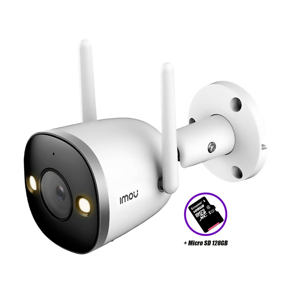Cámara Wifi Imou Bullet 2c 1080p Full Hd Exterior Ip67 Sd 128gb ...