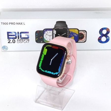 Smartwatch T900 Pro Max L 2.0 Serie 8 2023 Rosado